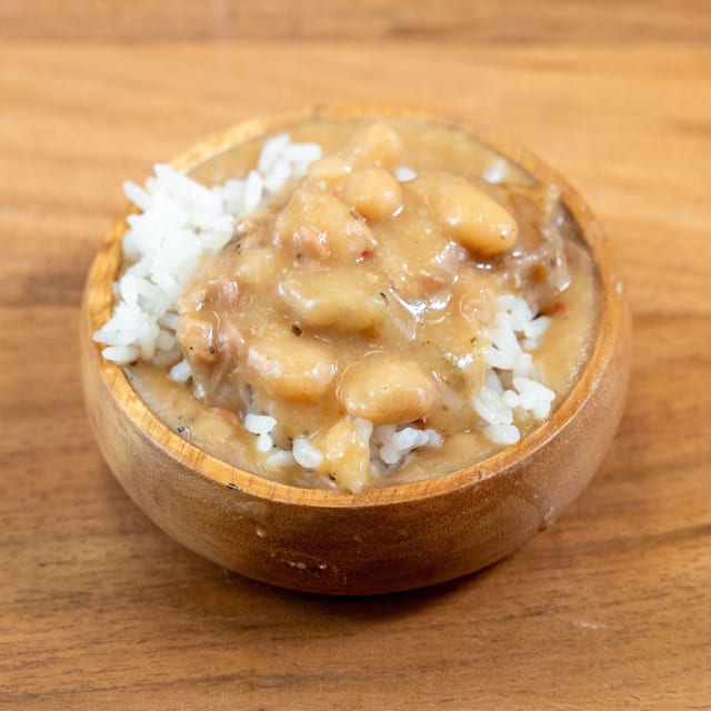 White Northern Beans and Rice.